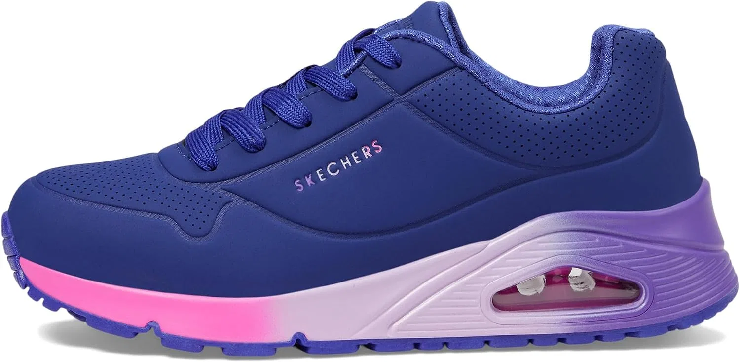 Детские кроссовки для девочек Pop of Ombre Skechers, Navy/Multi — фото 4