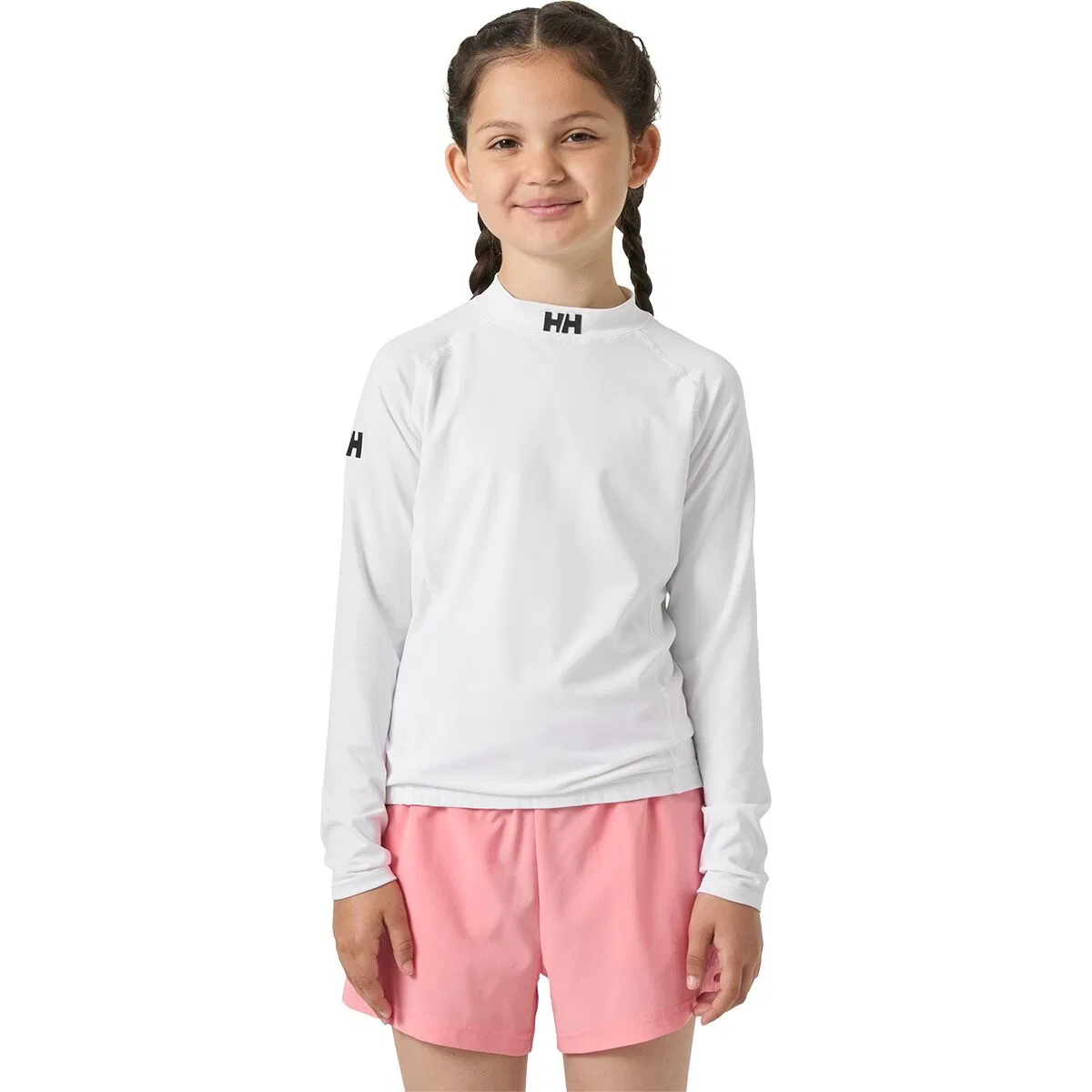 Детский рашгард с длинным рукавом Waterwear Helly Hansen, White