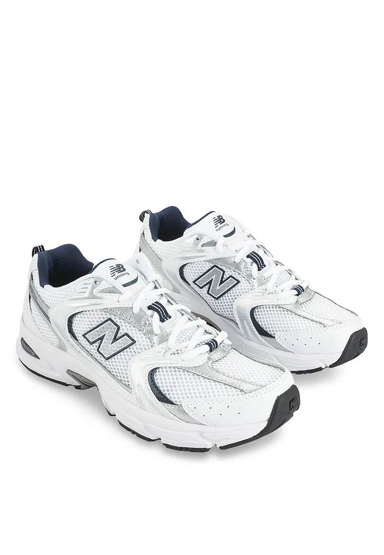 Кроссовки, Lifestyle, 530, New Balance, белый/синий — фото 2
