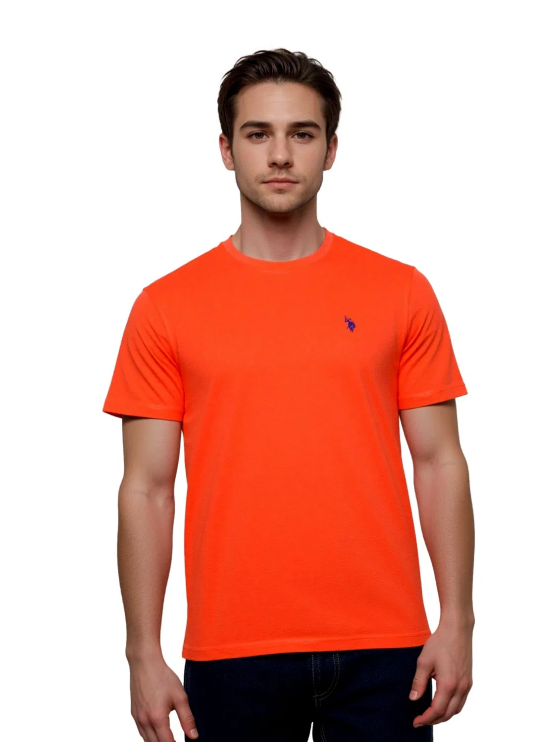 Футболка U.S. POLO ASSN., красная — фото 3