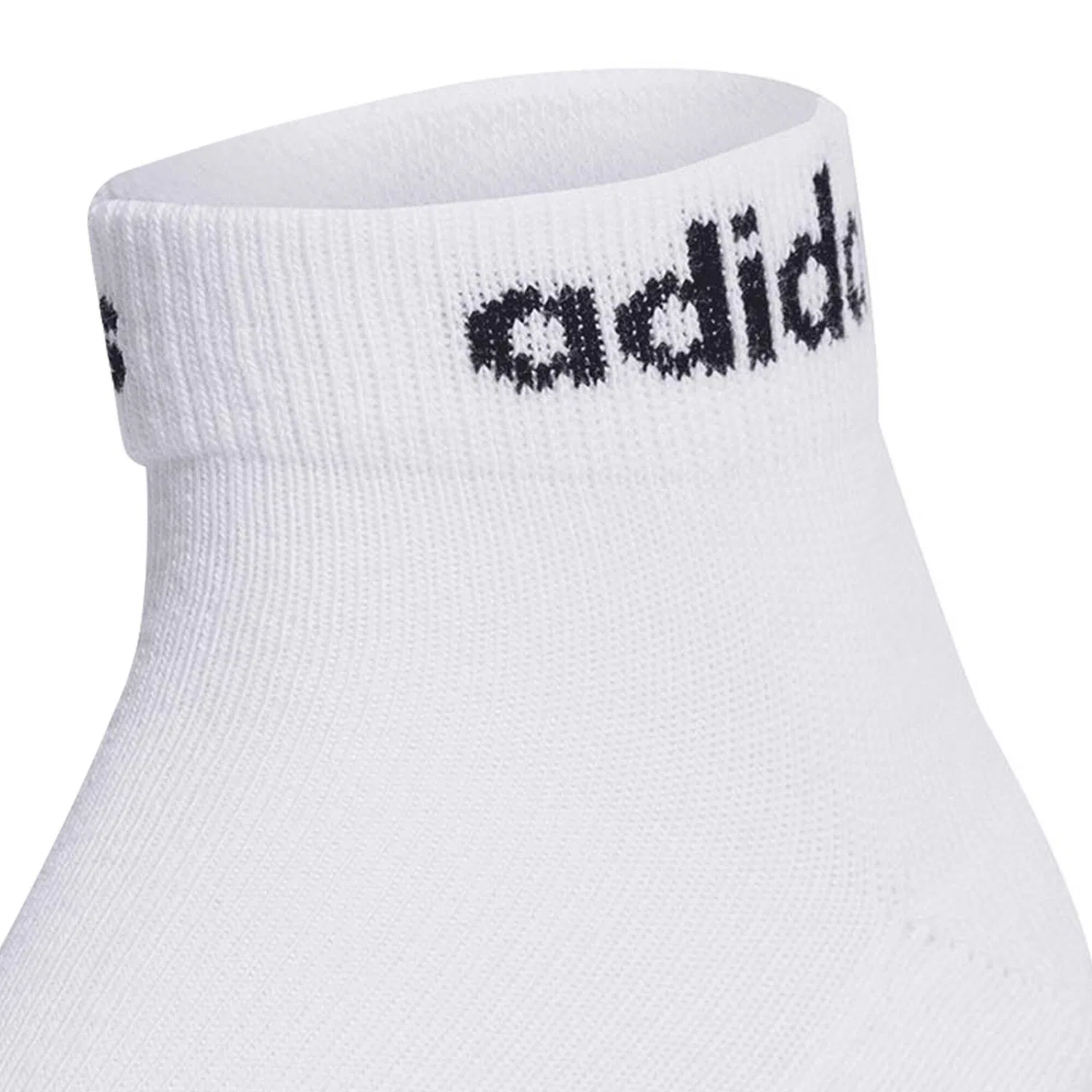 Детские носки с принтом Linear Cushioned Ankle Adidas, Bunt Kieselgrau — фото 3