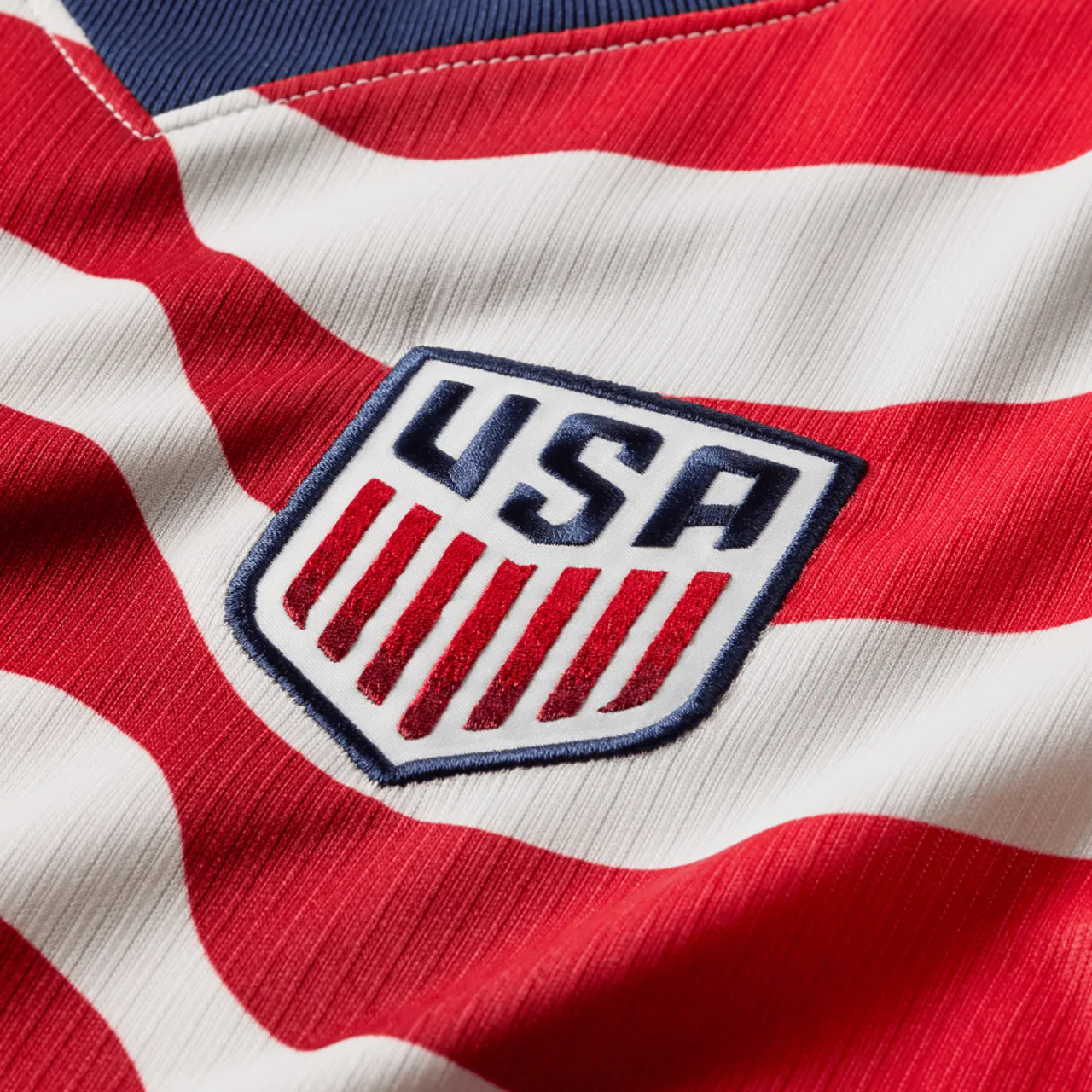 Футболка для мальчиков Dri-FIT USA Stadium Nike, цвет White/Navy — фото 4