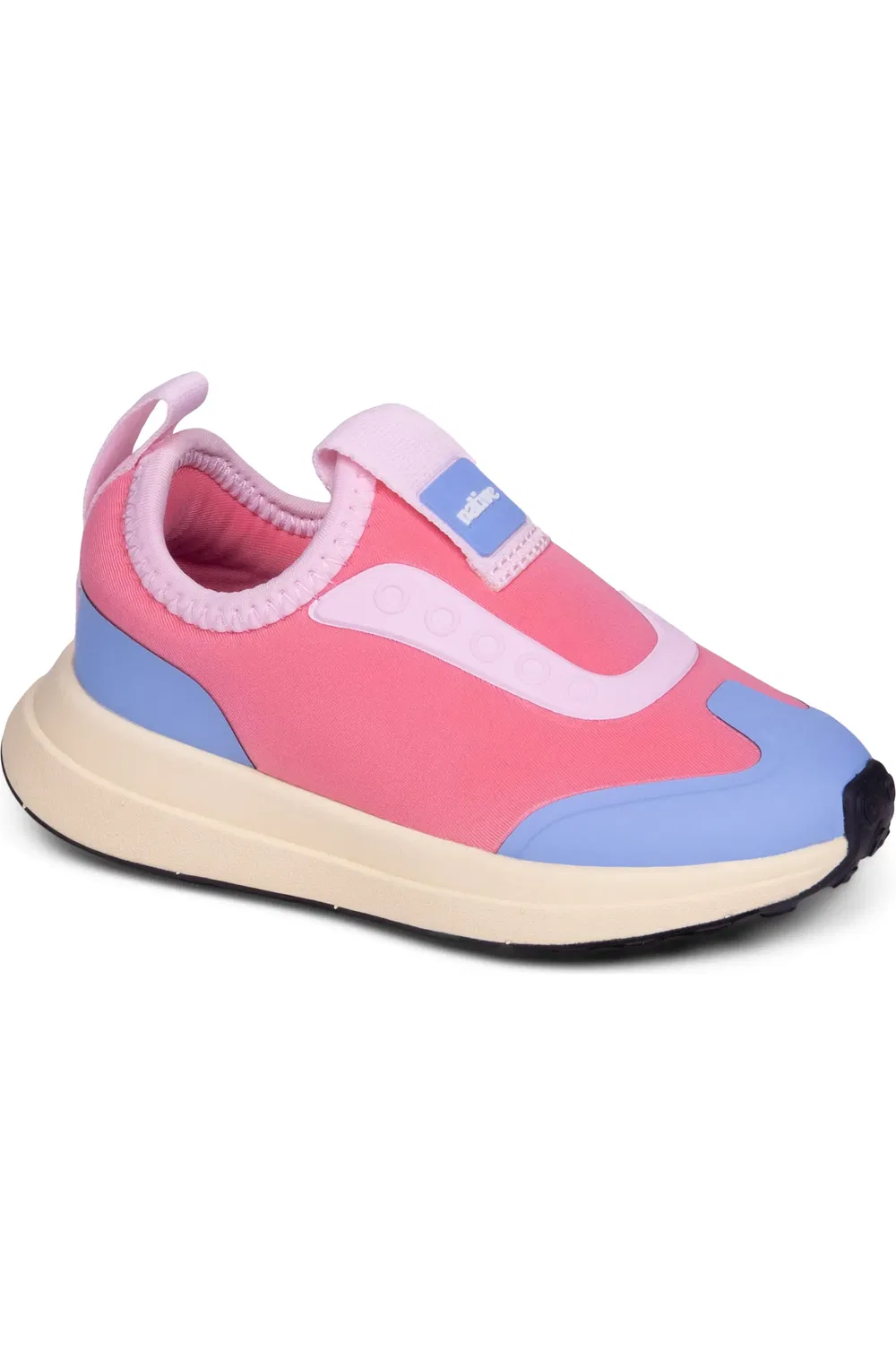 Детские кроссовки slip-on с задним язычком Robbie Dash Native Shoes, Flamingo Pink