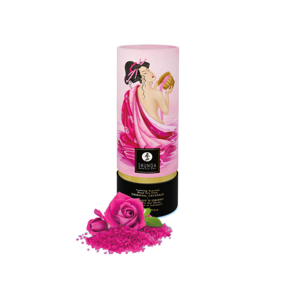

Морская соль для чувственных ванн, 500 г Shunga Oriental bath crystals