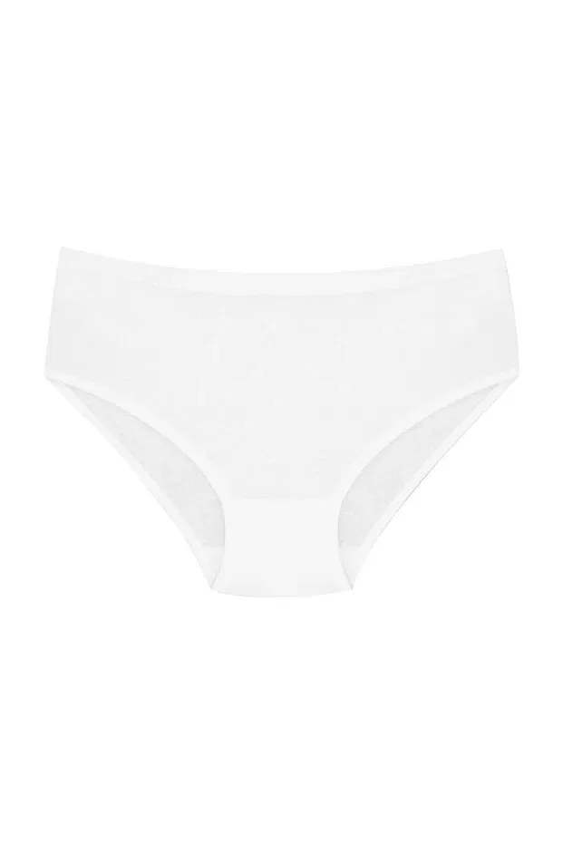 Детское белье для девочек хлопковое 3 шт Öts, White — фото 2