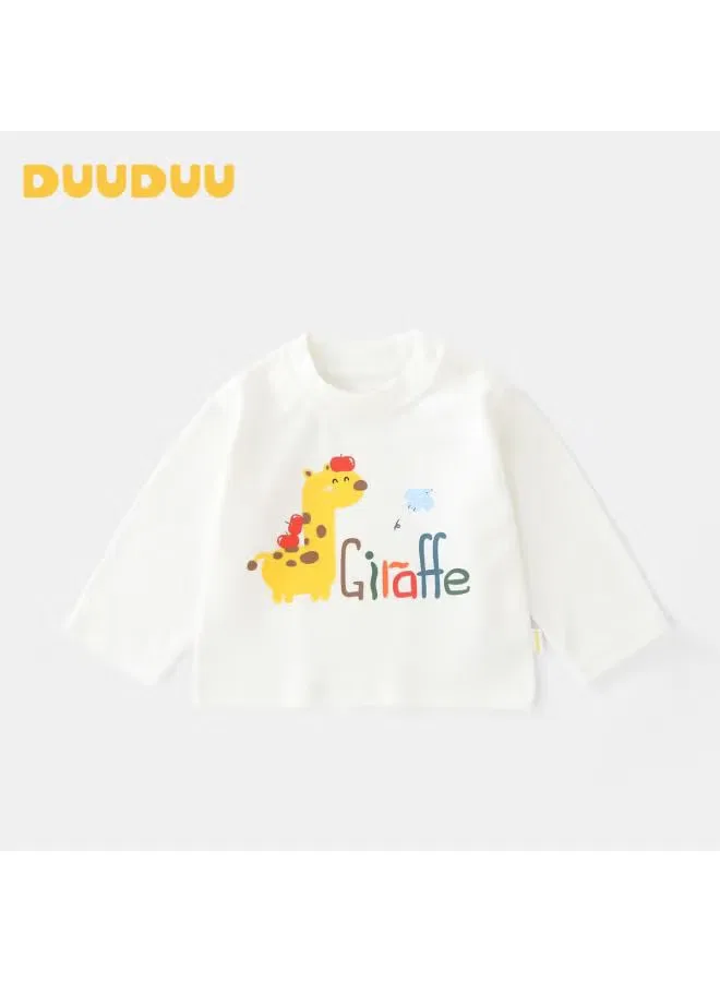 Лонгслив с принтом жирафа Duuduu