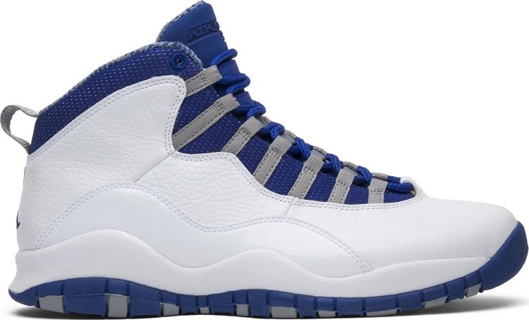 

Кроссовки Air Jordan 10 Retro TXT Old Royal, белый, Белый;серый, Кроссовки Air Jordan 10 Retro TXT Old Royal, белый