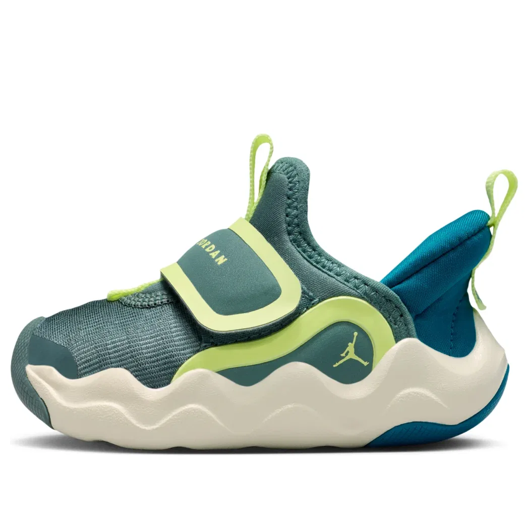 Детские кроссовки с текстильным верхом Air Jordan 23/7.2 Easyon 'Hasta Green Abyss' Jordan, Hasta/Green Abyss/Sea Glass/Light Lemon Twist