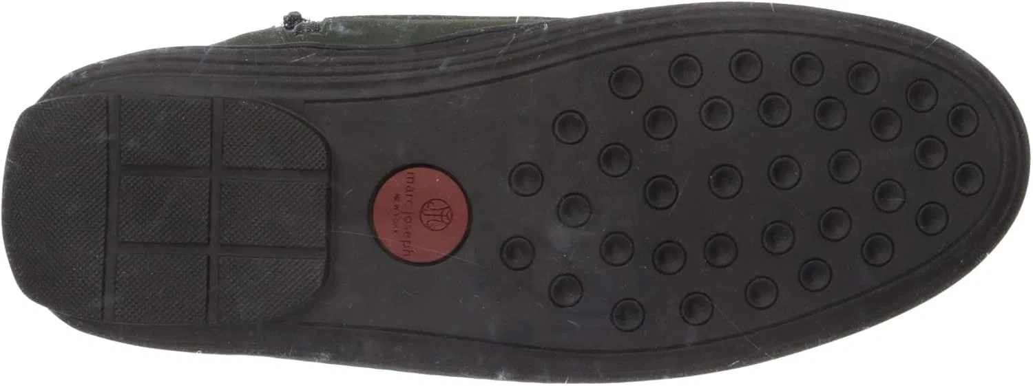 Детские ботинки из натуральной кожи с вышивкой в виде звезды Marc Joseph New York, Forest Green Nubuck — фото 4