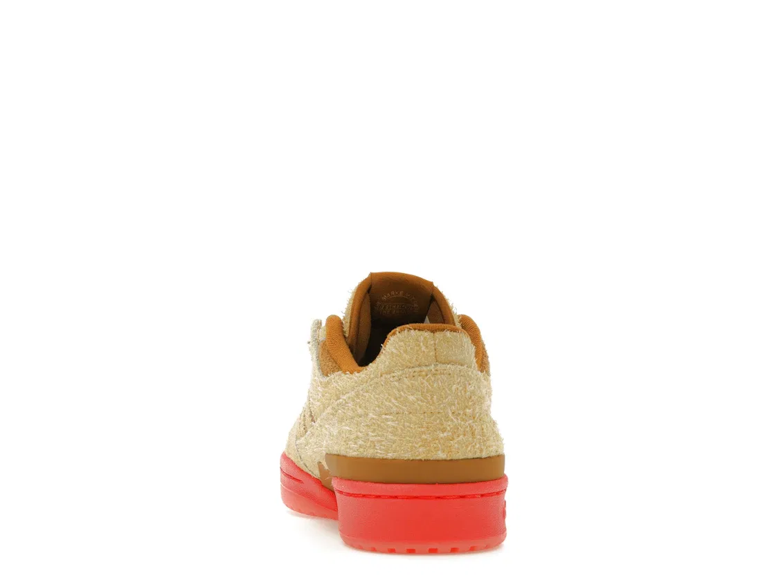 Детские кроссовки Lifestyle Adidas Forum Low The Grinch Max, Oat/Bright Red/Bronze Strata — фото 4