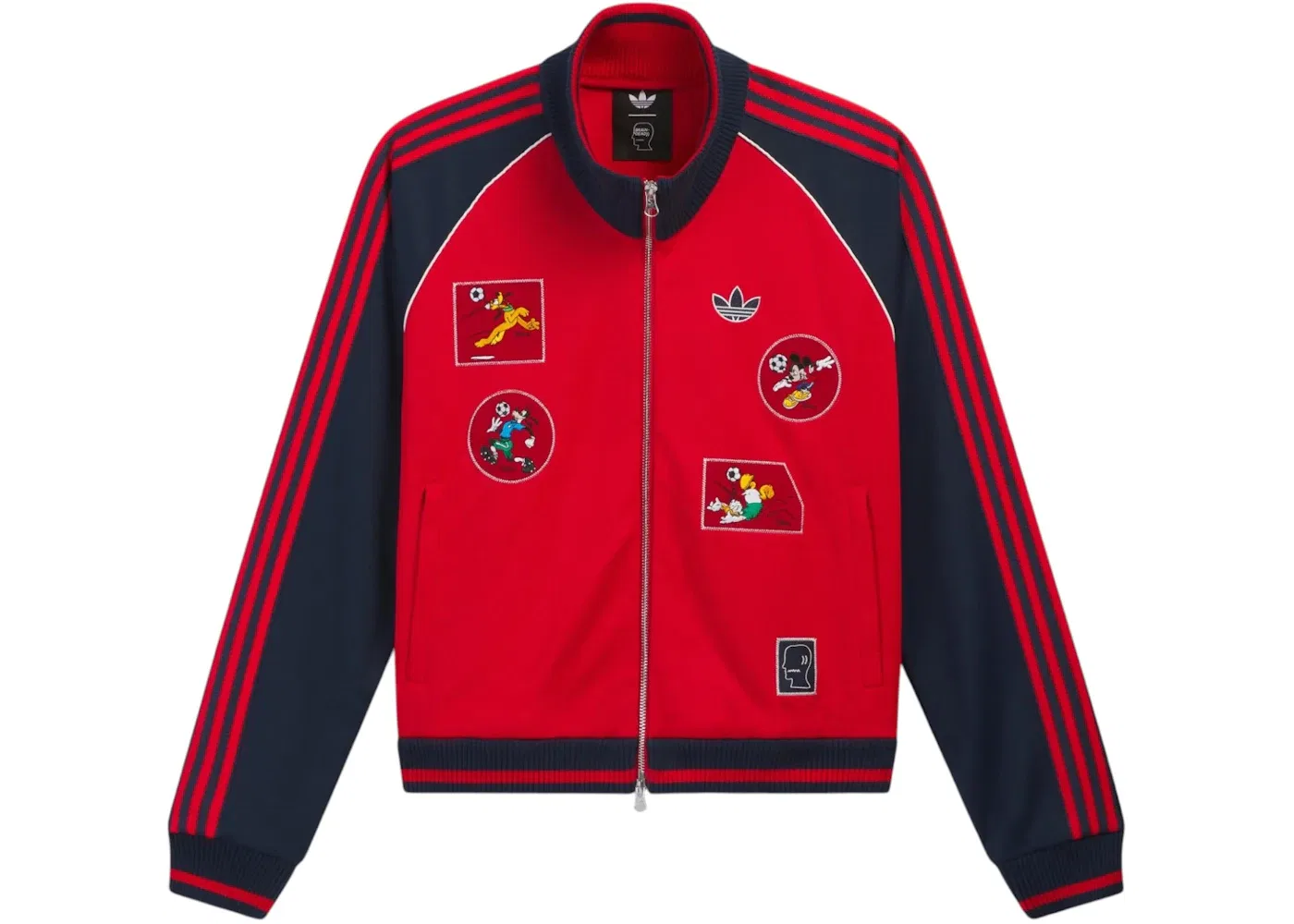 Мужская куртка-бомбер с принтом Adidas x Brain Dead x Disney Top, Better Scarlet