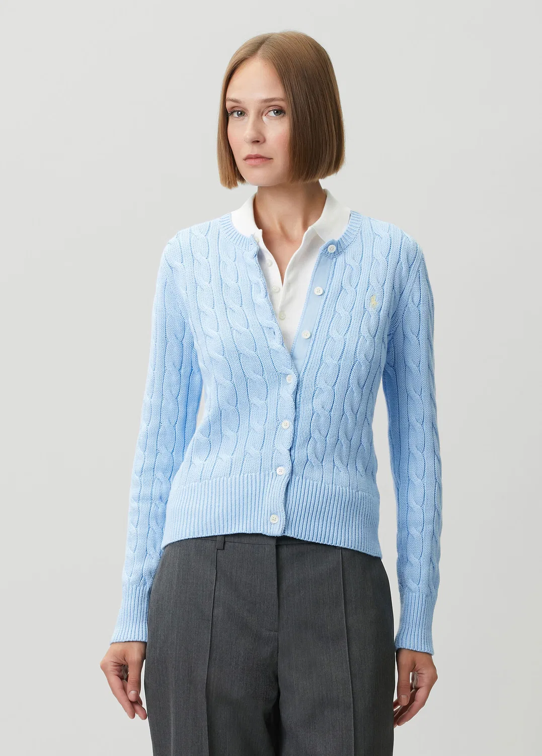 Женский кардиган Polo Ralph Lauren, голубой
