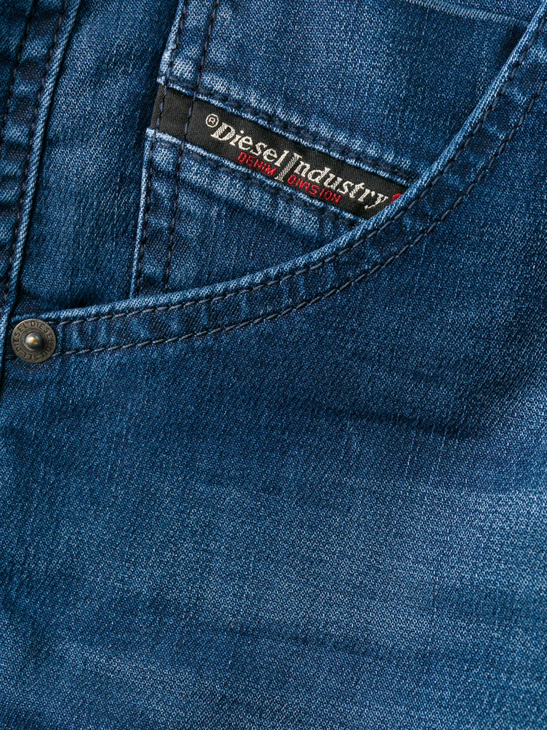 Джинсы Krooley JoggJeans 0098H синие Diesel, синий — фото 2