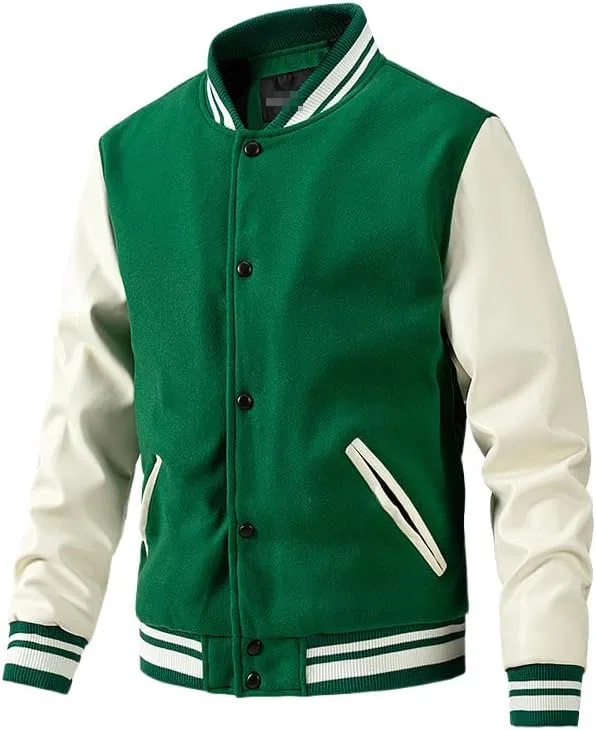 Мужская куртка-бомбер утепленная, Varsity Jackets