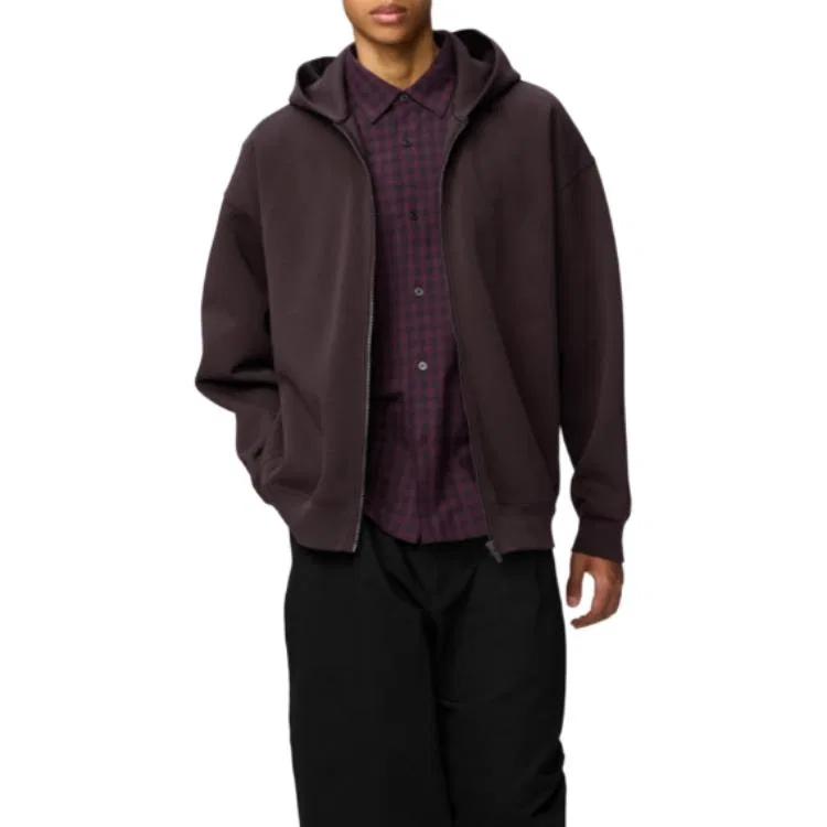 Детский худи UNIQLO C Collection, Brown Black