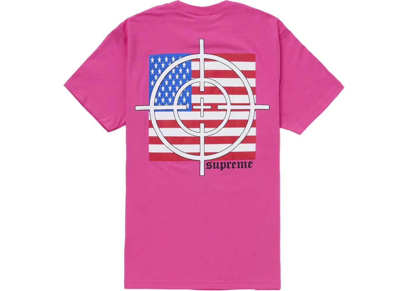 Мужская футболка Supreme Tee, Fuchsia