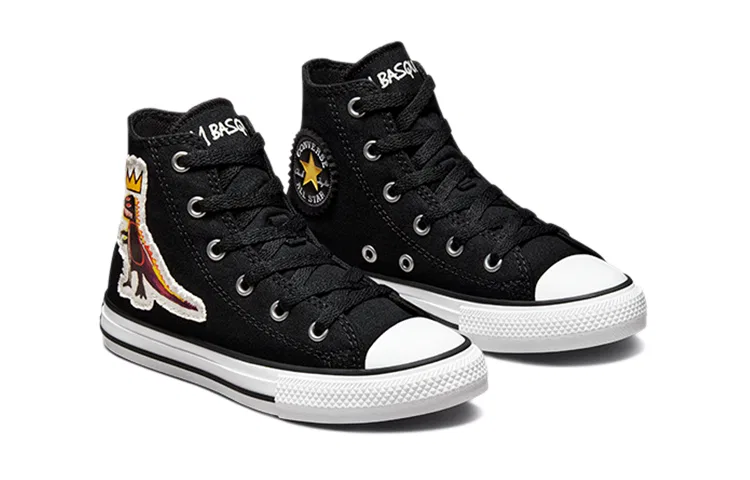 Детские кеды Converse Chuck Taylor All Star High PS Pez Dispenser, Black — фото 4