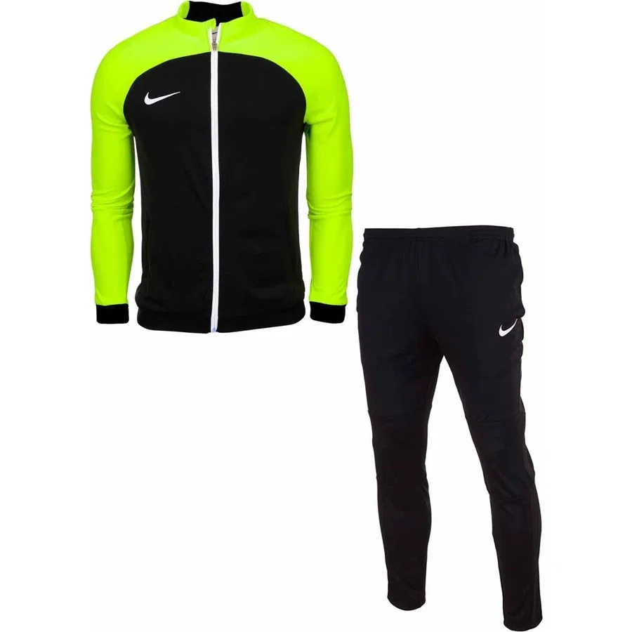 Мужской спортивный комплект Academy Pro с Dri-FIT технологией Nike, Черно-желтый