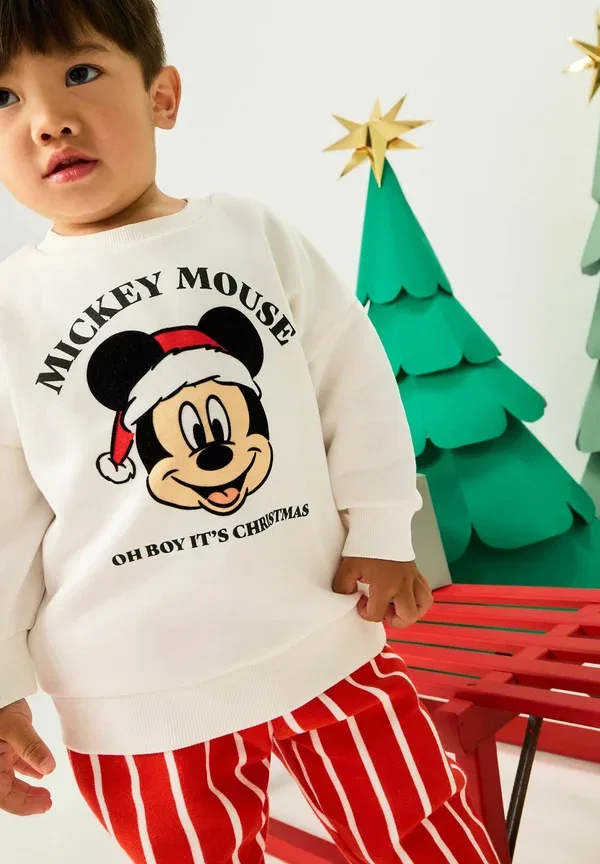 Спортивный костюм с принтом Mickey Mouse Next, красный/белый — фото 2