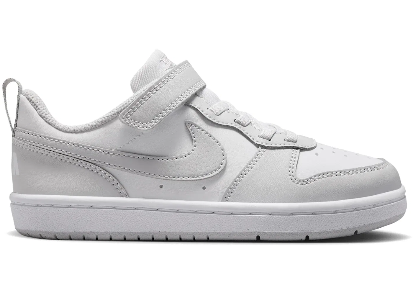Детские кроссовки Lifestyle Nike Court Borough Low, Off White/White/Grey Fog