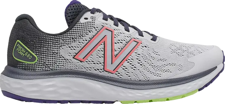 

Кроссовки New Balance Wmns Fresh Foam 680v7 'Arctic Fox Outerspace', серый