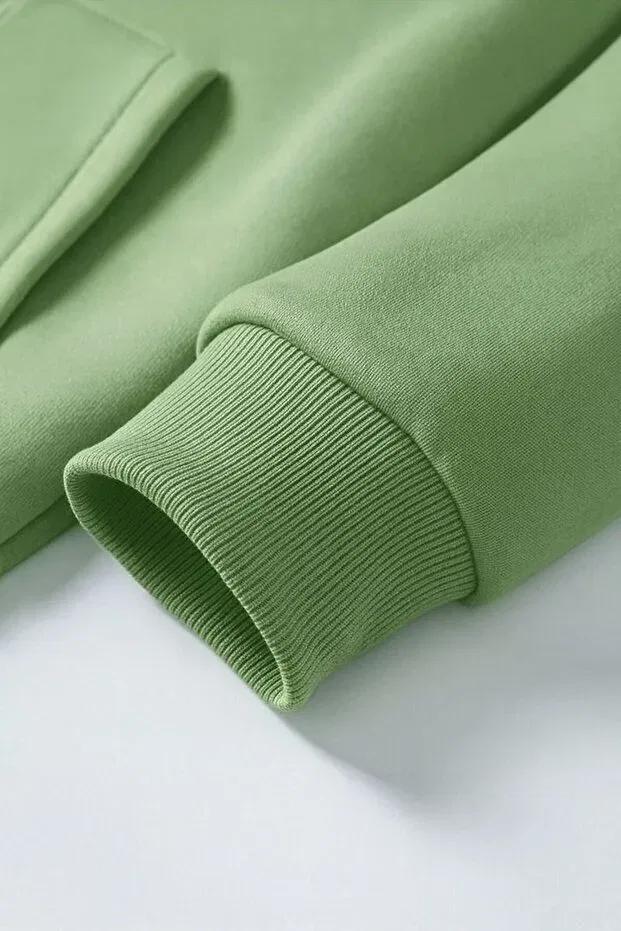 Детский кардиган на молнии с капюшоном Bebeğime Çorap, Green — фото 4