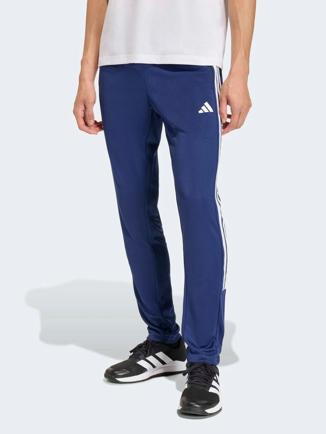 Джоггеры тренировочные All-Set 3-Stripes Knit adidas, синий