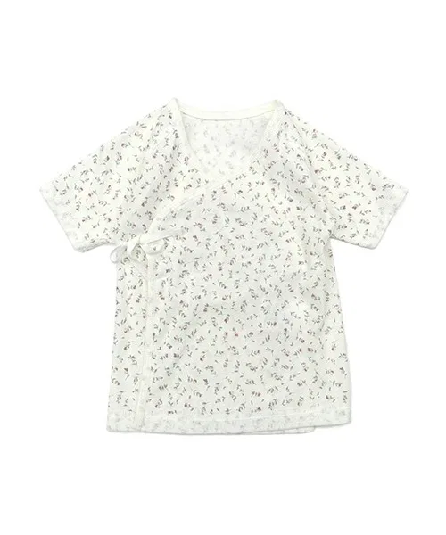 Детский короткий боди-комбинезон хлопковый с шелком Love Design, Off White