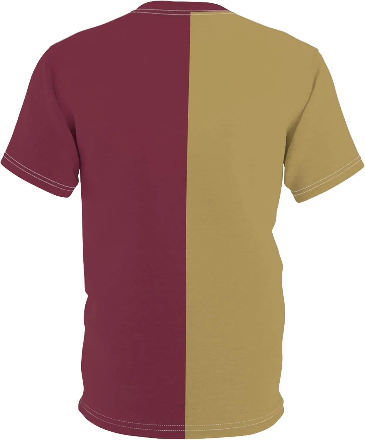 Футболка с цветовым блоком Split Tee, White Stitching — фото 3