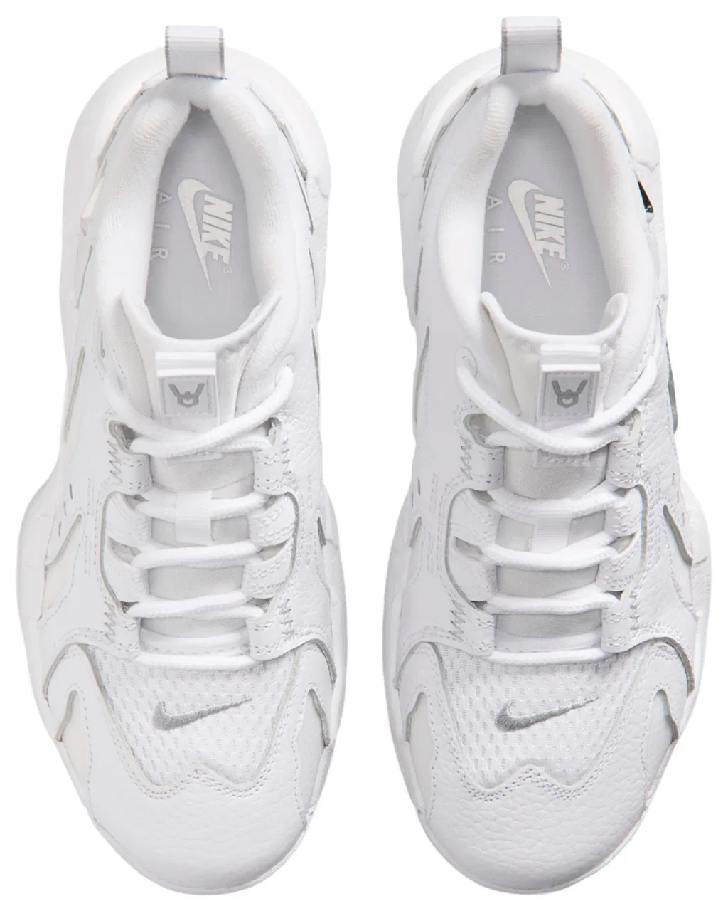 Детские кроссовки для мальчиков с кроссовками Nike Air DT Max 96, White/Silver/Grey — фото 4