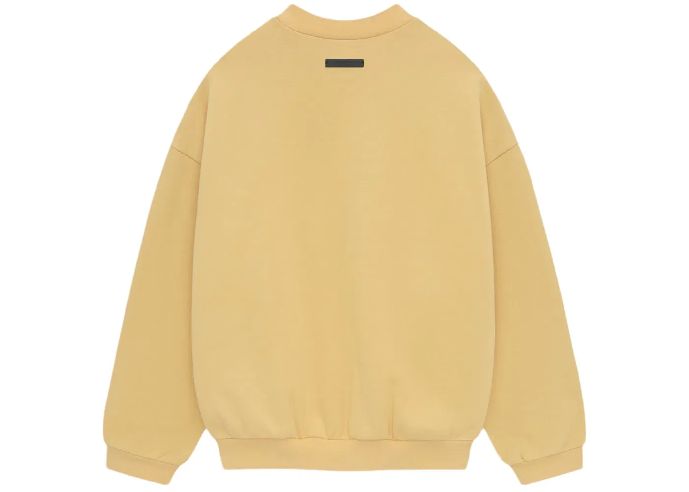 Мужской свитшот из плотного флиса Fear of God Essentials Crewneck, Amber — фото 2