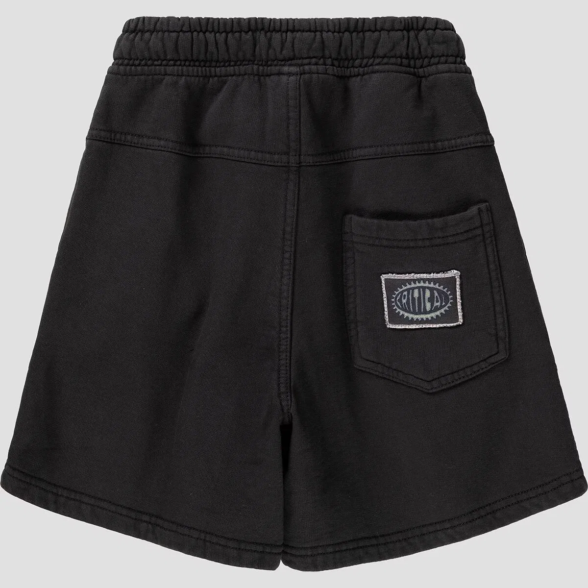 Детские шорты из флиса с принтом Buzzed Fleece Short The Critical Slide Society, Vintage Black — фото 3