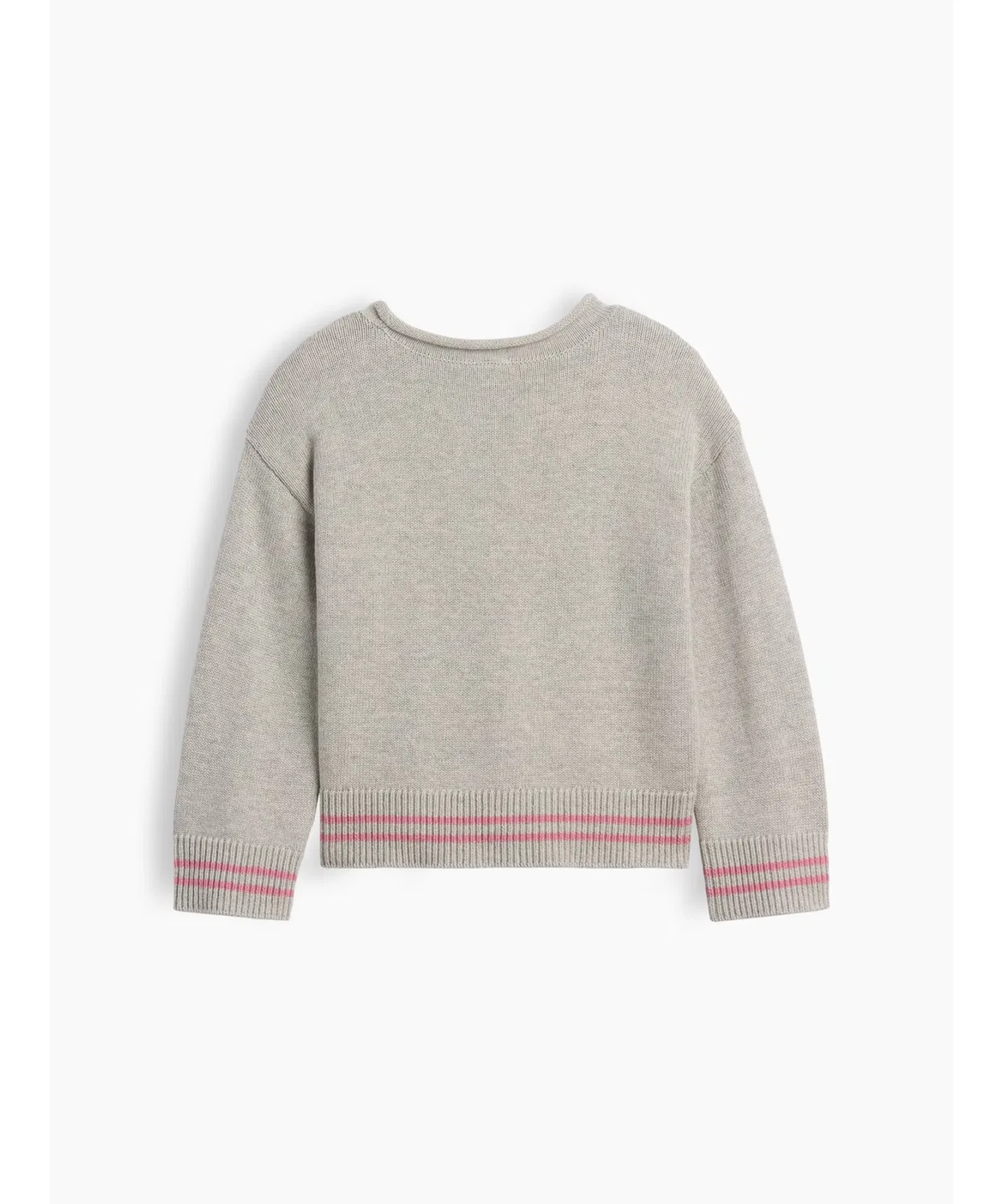 Детский свитер с длинным рукавом хлопковый, Boxey Rollneck GAP, Серый — фото 3