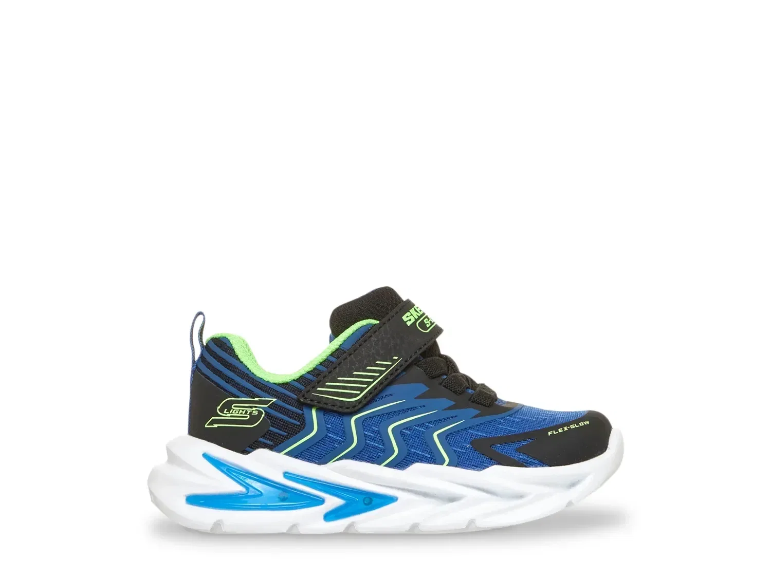 Кроссовки со светящейся подошвой S-Lights Flex-Glow Ultra Prism-Pacer Skechers, синий — фото 3