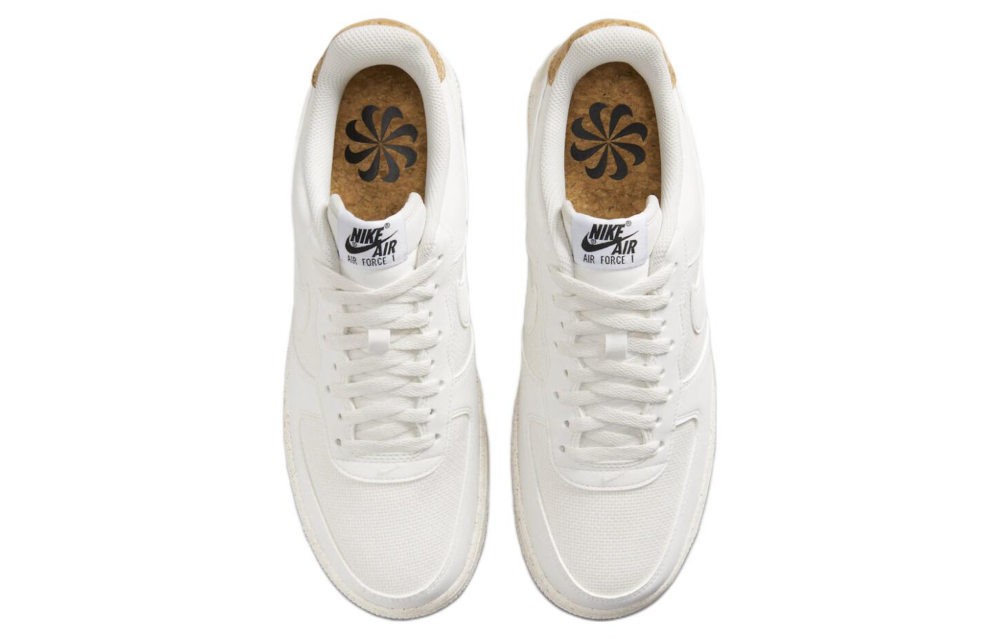 Кроссовки Nike Air Force 1 Low '07 LV8, белый/светло-коричневый — фото 4
