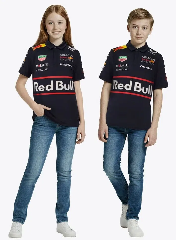 Поло с коротким рукавом Red Bull, ночное небо