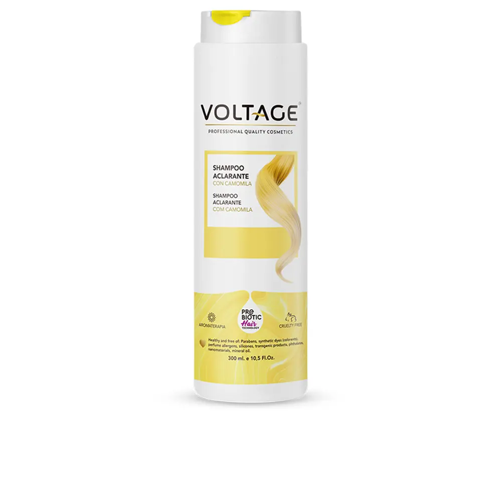 Шампунь Prebiotic hair technology champú aclarante con camomila Voltage Cosmetics, 300 мл.