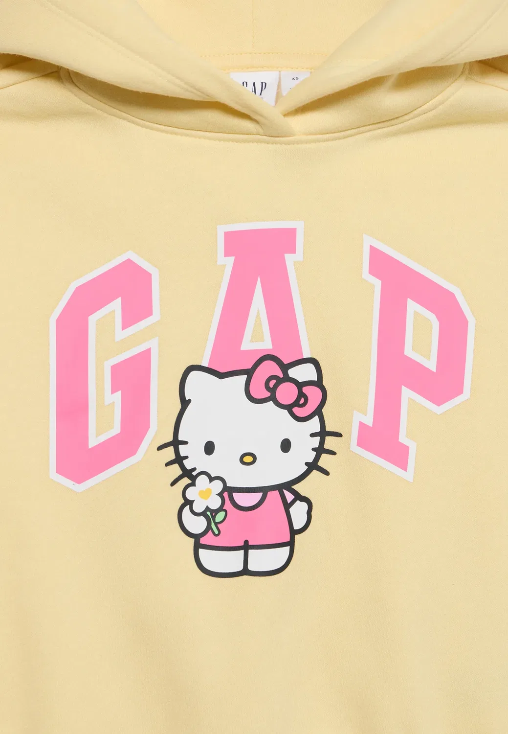 Наследие Hello Kitty - худи Gap, Light Yellow — фото 3