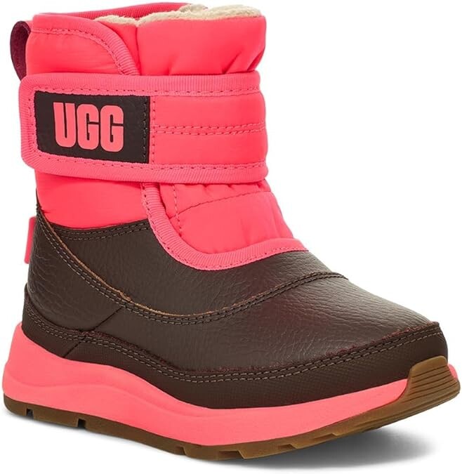 

Детские зимние ботинки унисекс UGG T Taney Weather, коралловый