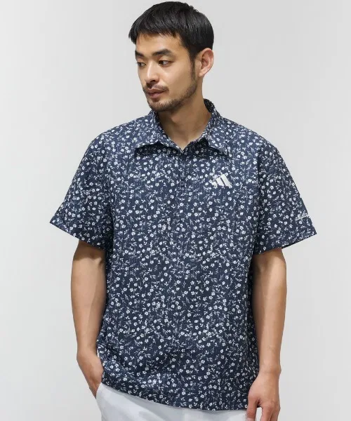 Мужская футболка с принтом Micro Floral Adidas, Navy