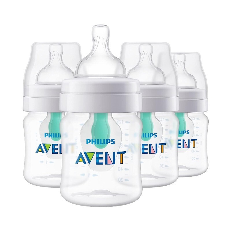 Бутылочки для кормления 4 шт. по 120 мл. Philips Avent Anti-Colic, прозрачный