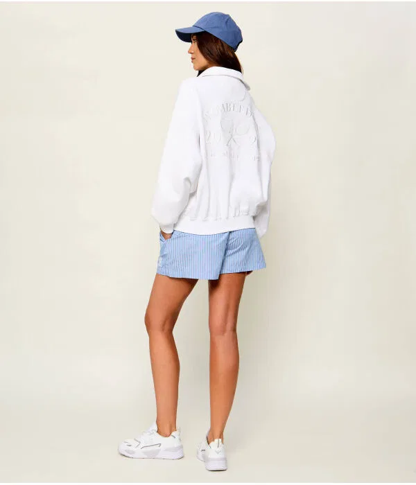Женская флисовая куртка на молнии Relaxed Fit Polo Ralph Lauren, белый — фото 2