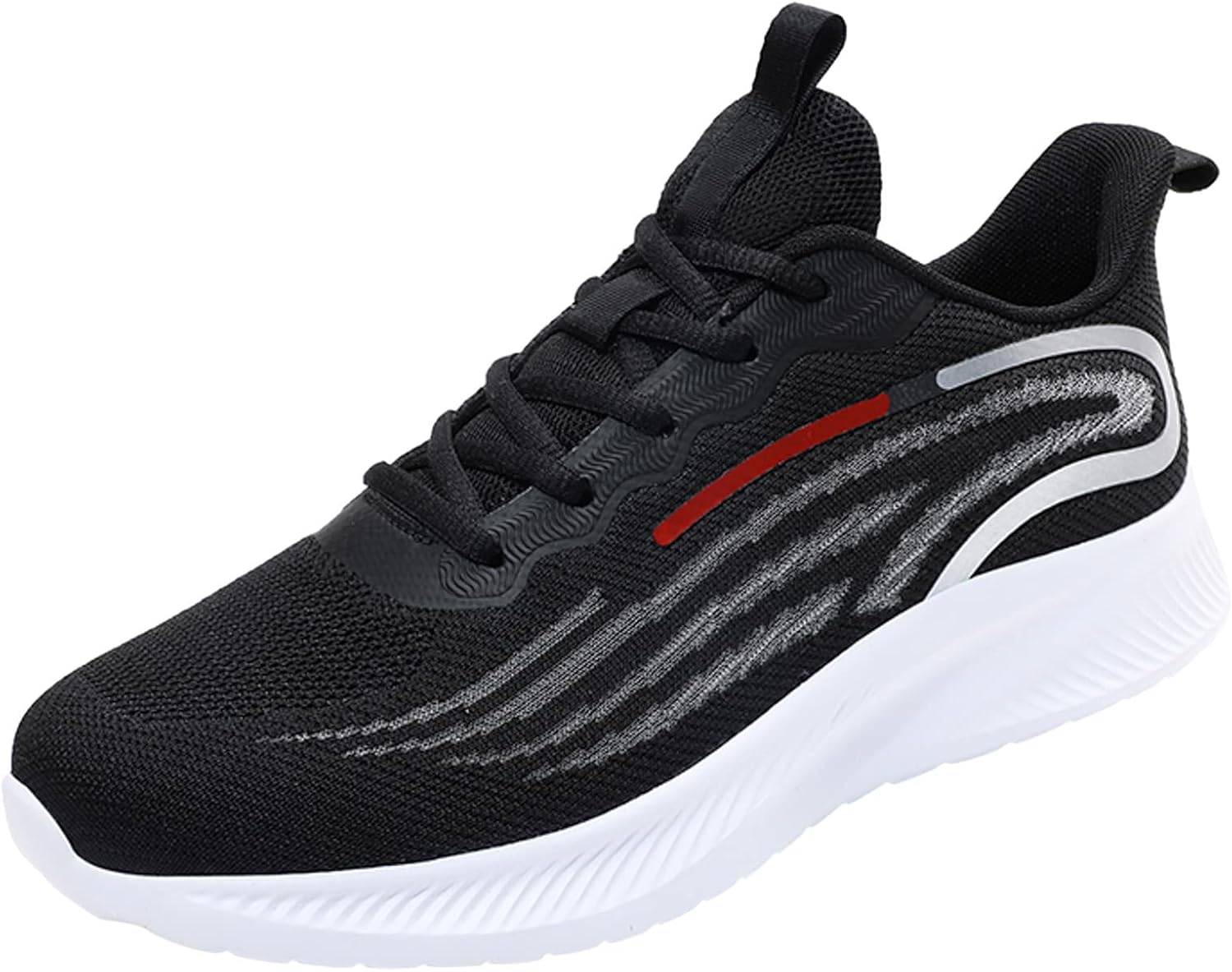 

Мужские беговые кроссовки Легкие на шнуровке Повседневные модные кроссовки Спортивная обувь для тренировок и зала Generic, белый