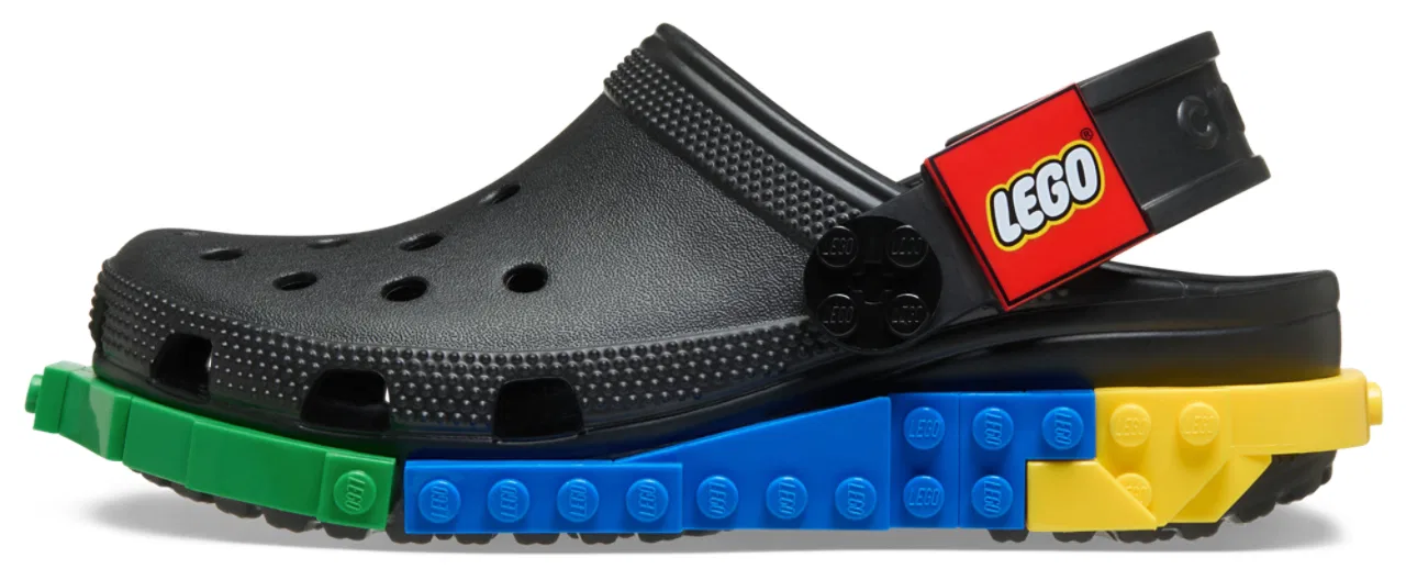 Сабо для мальчиков LEGO Clogs Crocs, черный — фото 2
