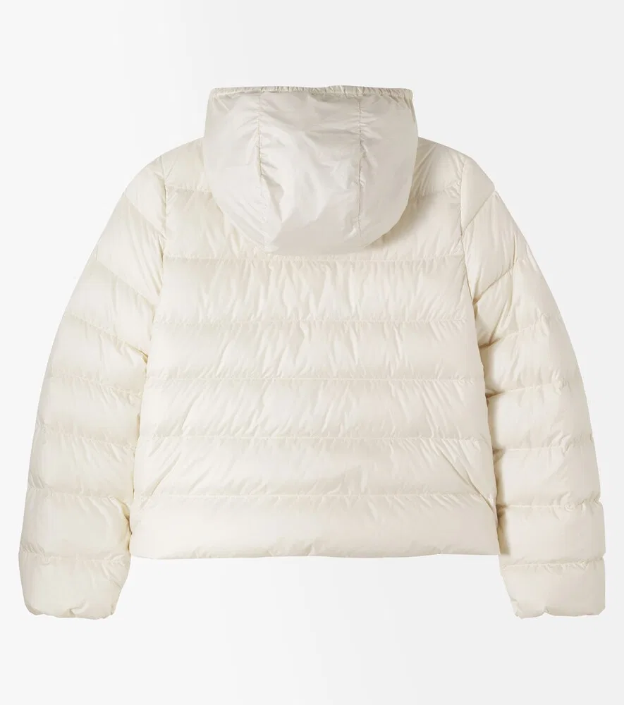 Пуховая куртка Amara Moncler Enfant, бежевый — фото 2