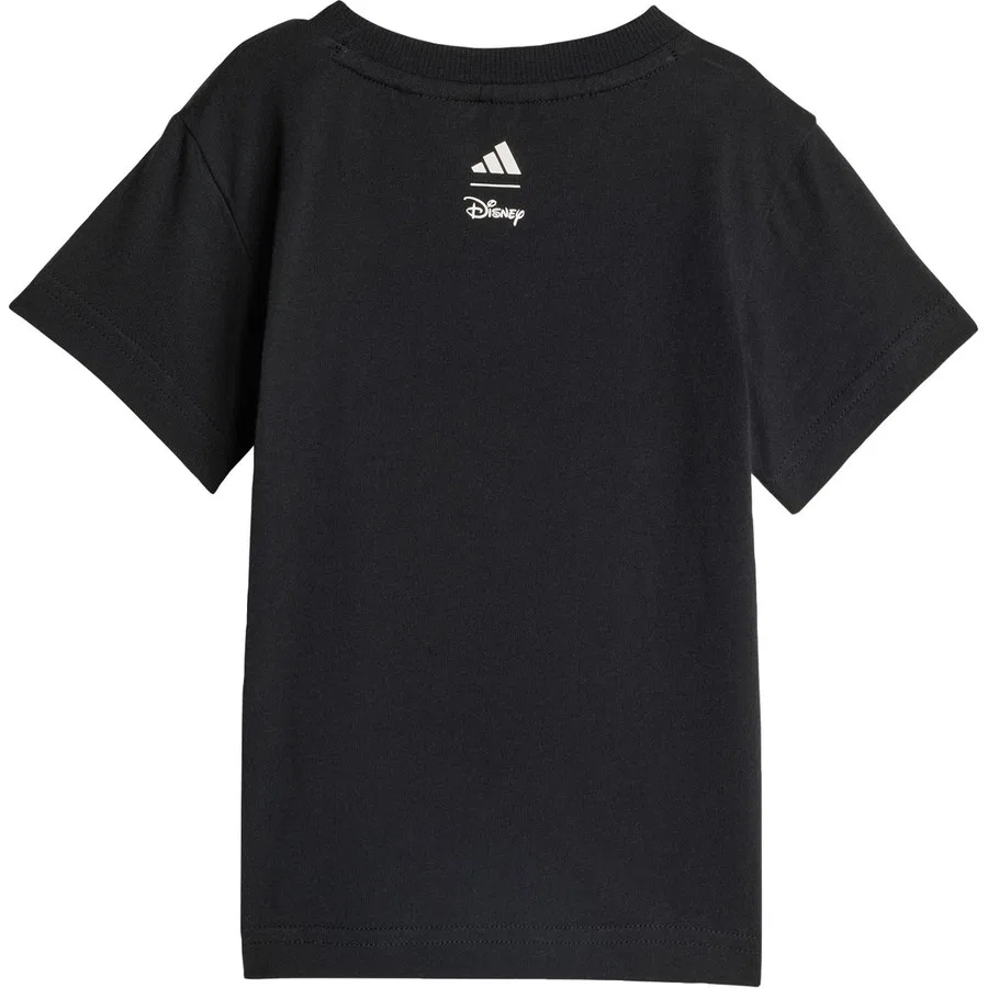 Детский спортивный комплект с принтом Mickey Mouse adidas Sportswear JZ7677, Черно-белый — фото 4