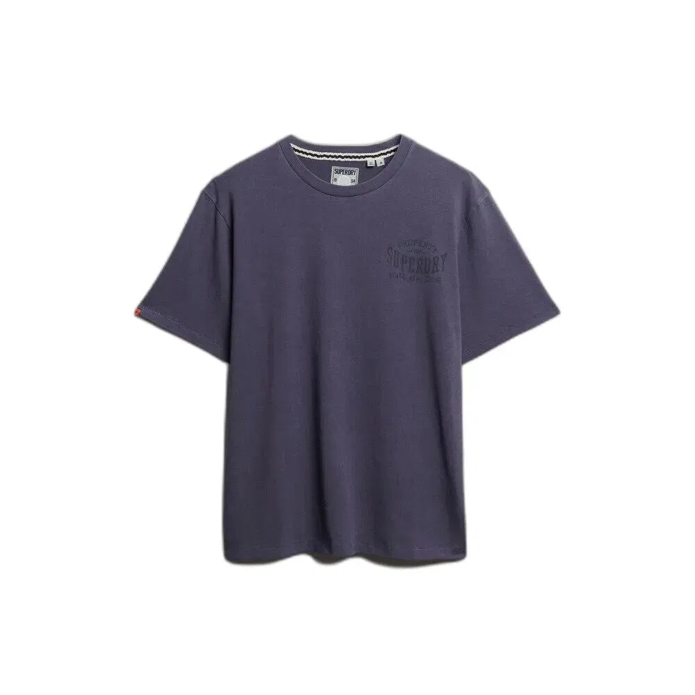 Мужская футболка с принтом Athletic Essential Graphic Superdry, Violett