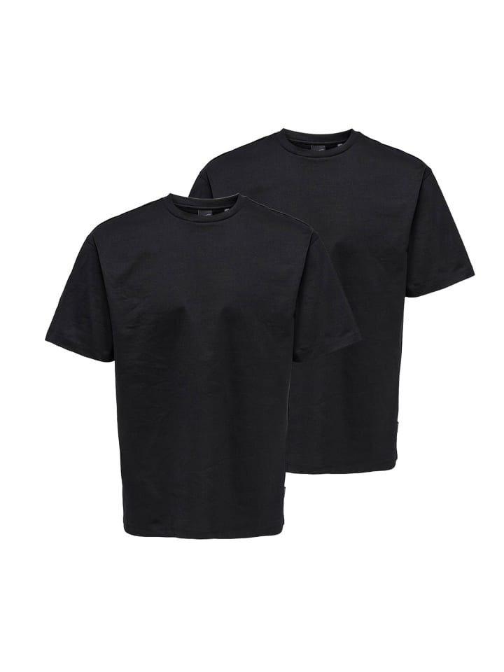 

Футболка ONLY & SONS T-Shirt Onsfred, черный