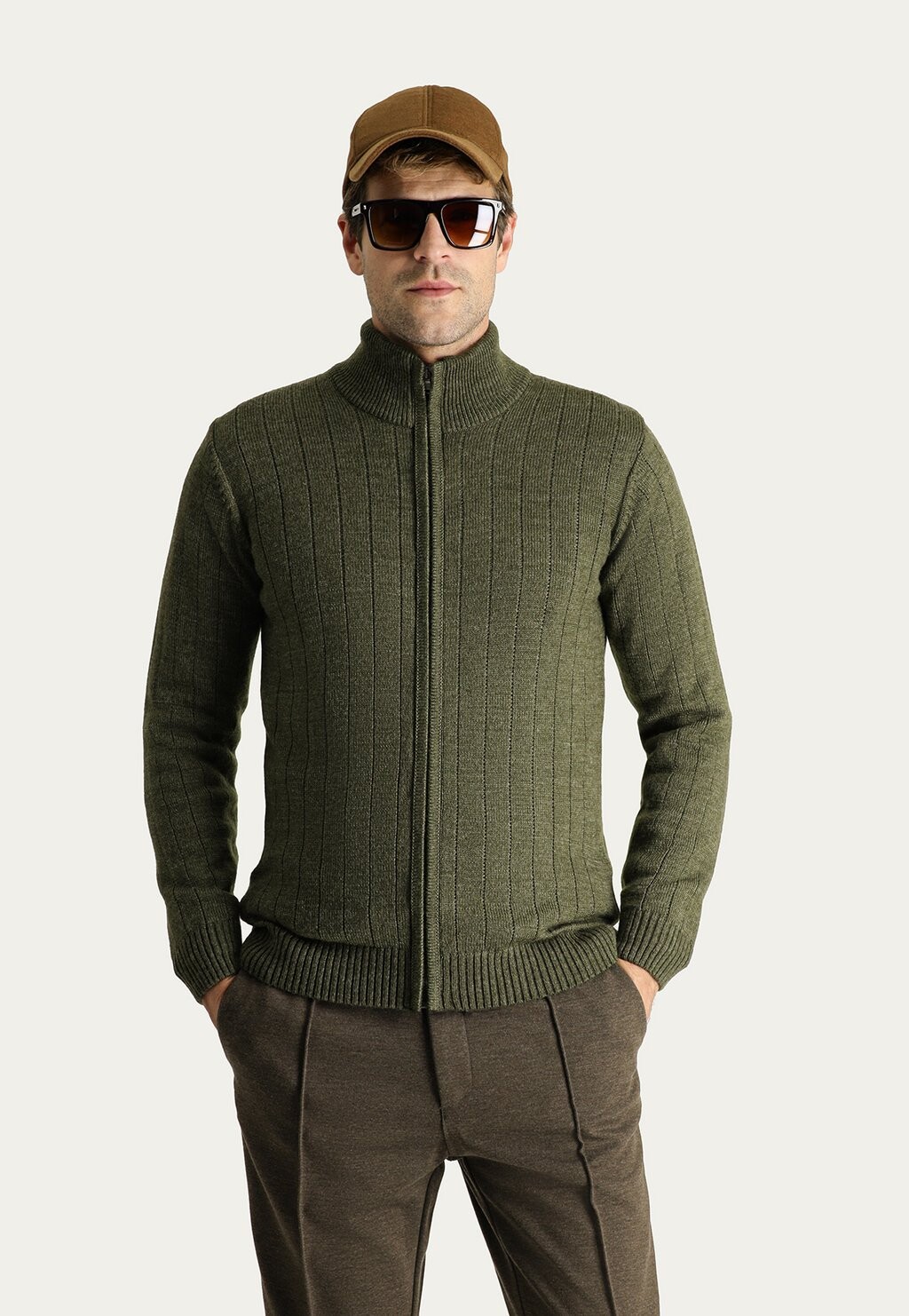 

Кардиган REGULAR FIT Kigili, цвет medium khaki