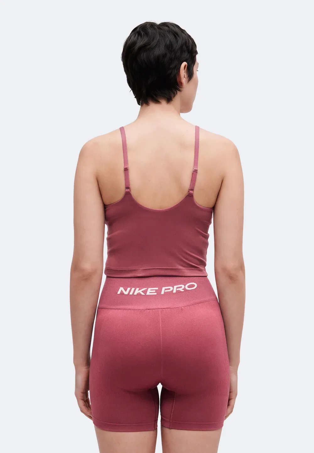 Один бюстгальтер-топ Nike Performance, Pink Smoke — фото 3